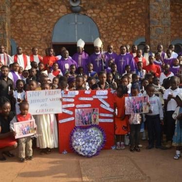 Memorial ceremony held on February 21, 2020 at the Saint Theresia Cathedral l in Kumbo, North-West region, Cameroon, for victims of the Ngarbuh massacre.