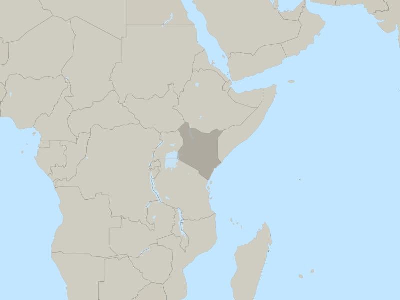 Map of Kenya