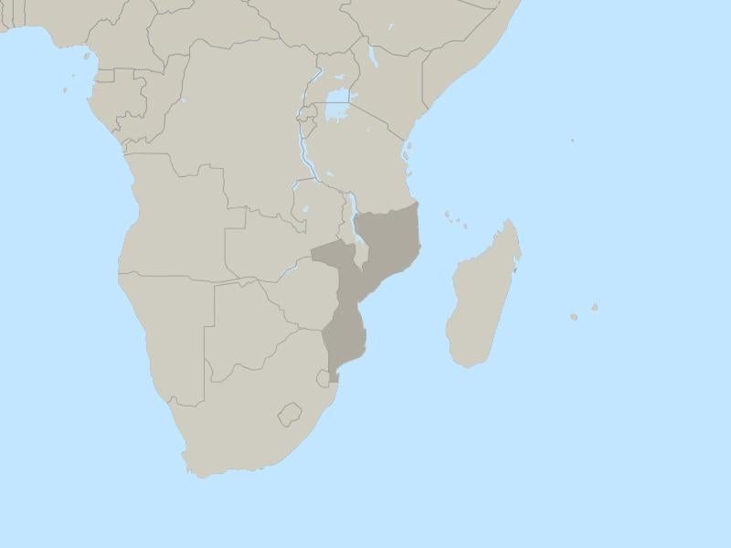 Mozambique map