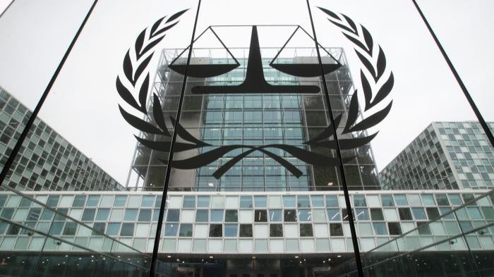 The International Criminal Court, or ICC, is seen in The Hague, Netherlands, November 7, 2019. 