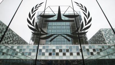 The International Criminal Court, or ICC, is seen in The Hague, Netherlands, November 7, 2019. 