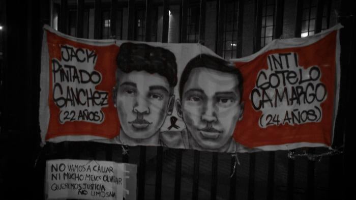 Protest banner