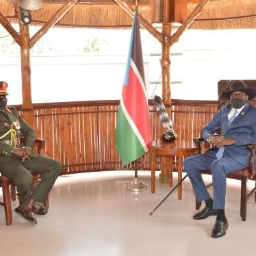 Governor Aleu & Kiir meeting