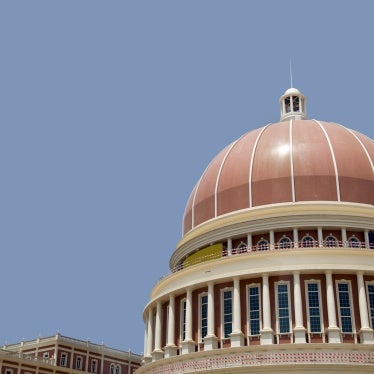 The National Assembly building in Luanda, Angola, February 13, 2013.