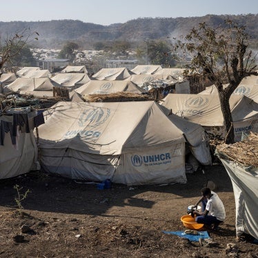 Refugee in Kumer Camp