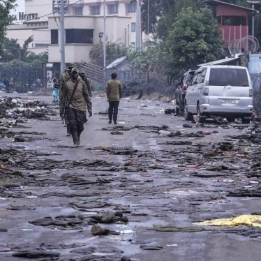 The M23 armed group patrols the streets of Goma, Democratic Republic of Congo, January 29, 2025.