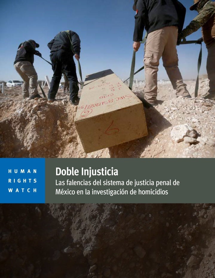 Spanish report cover