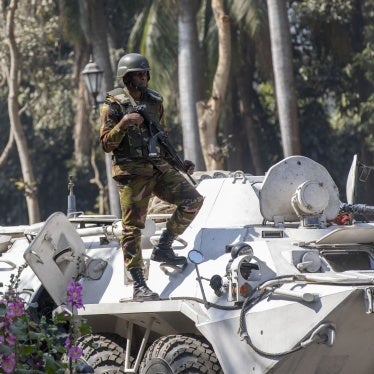 Security around the Supreme Court in Dhaka, Bangladesh, February 8, 2025.