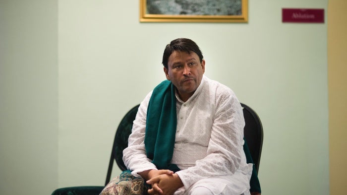 Imam Muhsin Hendricks at the Inner Circle Mosque, in Wynberg, Cape Town, South Africa, September 2, 2016.